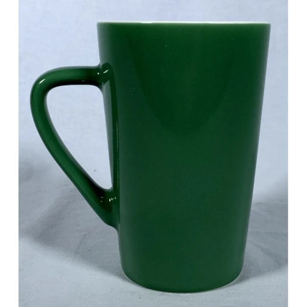 Starbucks Ceramic Coffee Mug Green 2021 12 Oz 5